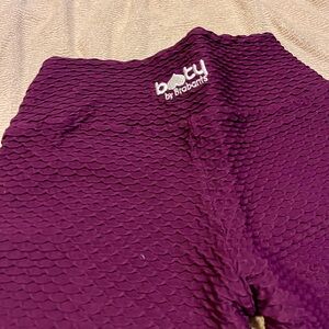 Croco skin seamless leggings (Merlot) booty by Brabants
